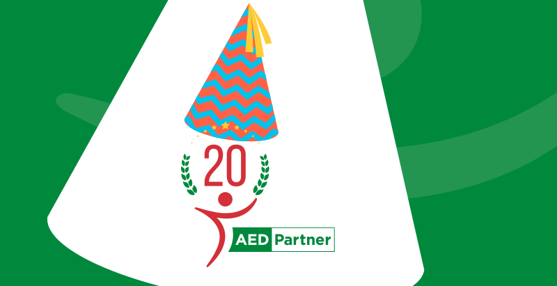 AED-Partner 20 Jahre