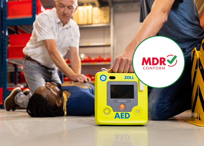 ZOLL AED 3 complies with the MDR